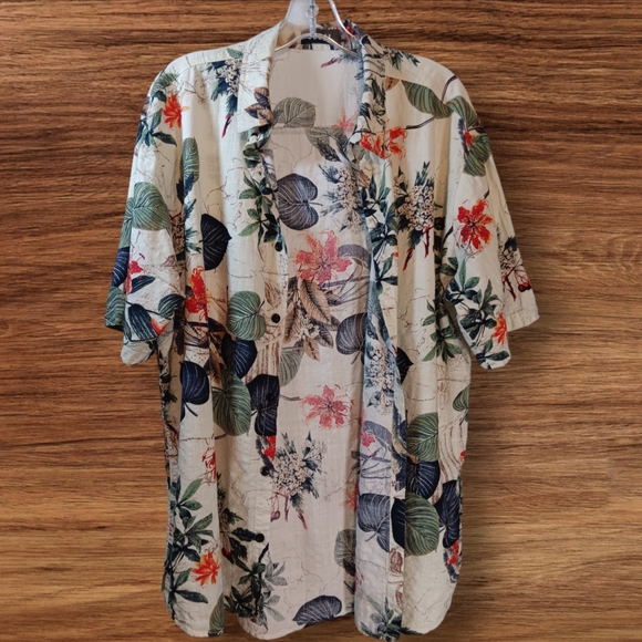 Floral Print Men Short Set - Picture 7 of 13